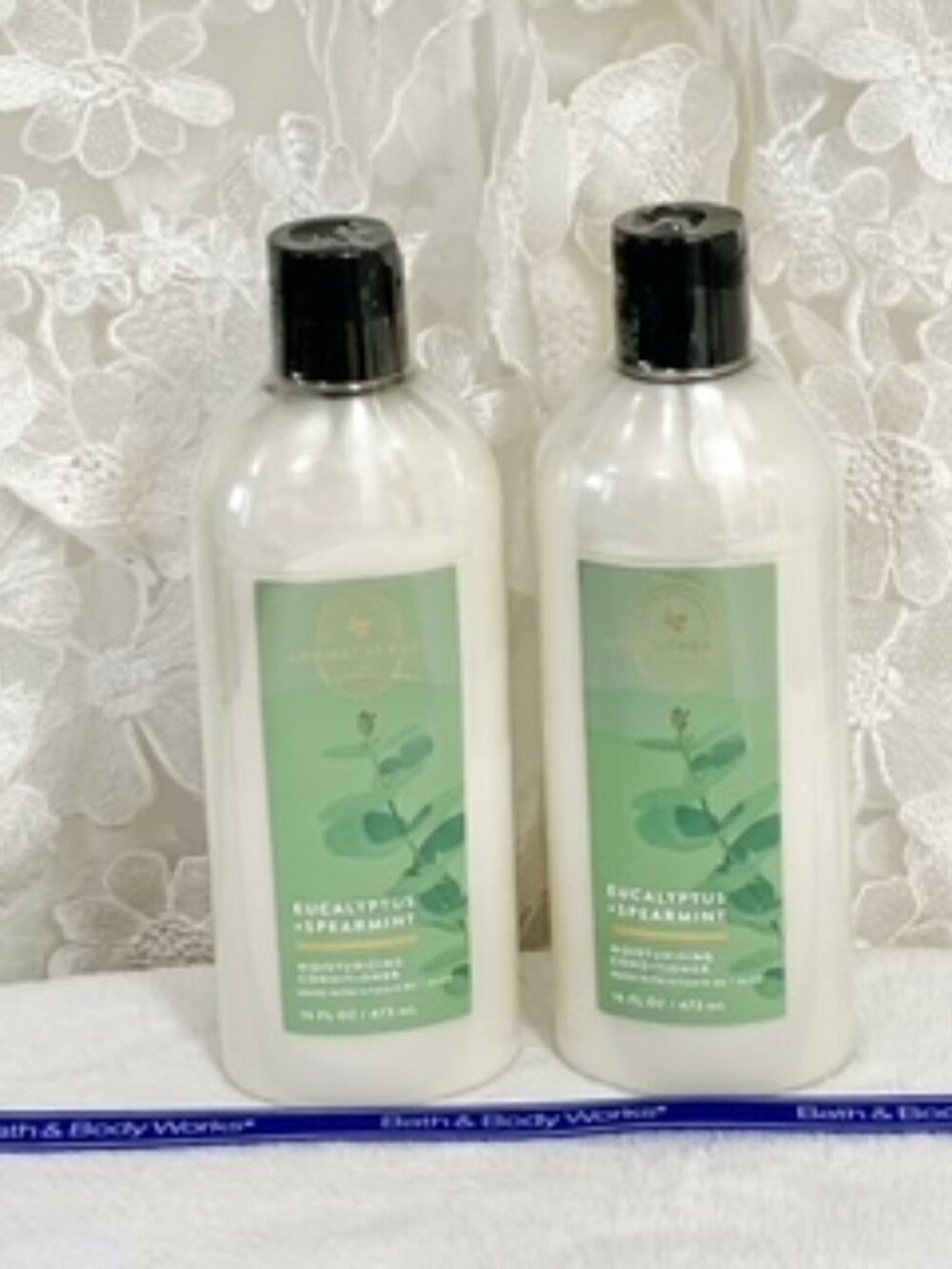 NWT Bath & Body Works Eucalyptus Spearmint Moisturizing Conditioner Set of 2 - Picture 8 of 8